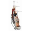 Dispense-Rite 3-Bottle Black Wire Bottle Organizer
