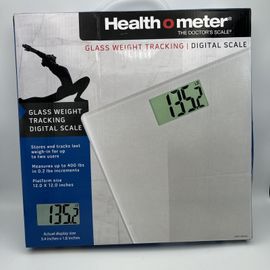 Health O Meter Glass Weight Tracking Scale HDM171DQ-60