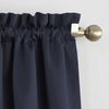 Sun Zero Barrow Energy Efficient Rod Pocket Curtain Panel Pair