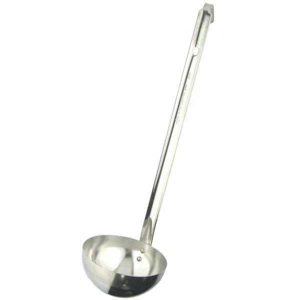 Nagao 50200 Ladle SUS304 Soup Ladle, 7.8 fl oz (200 cc), Made in Japan