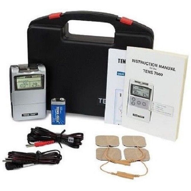 TENS 7000 Digital Back Pain Relief System Unit For Muscle & Joint Aches(OTC) NEW