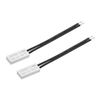 sourcing map Normally Close Temperature Switch, 85 Degree Celsius N.C 5A Thermal Switch Thermostat Temperature Control Switch Controller 2pcs