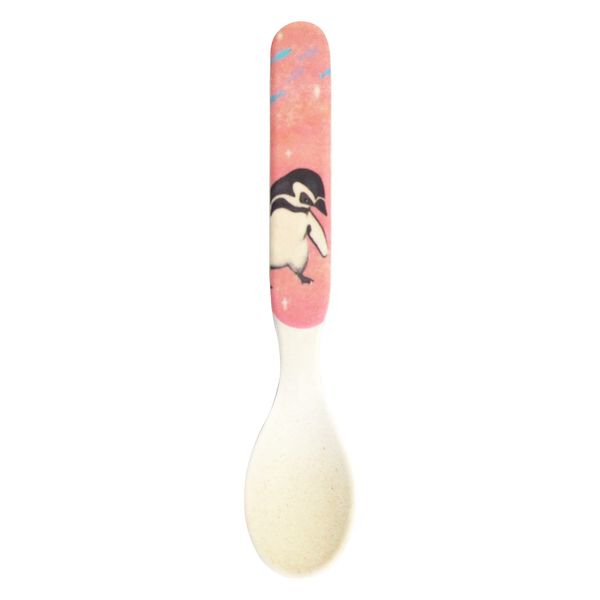 AQUA Miscellaneous Goods Bamboo Fiber Spoon Penguin