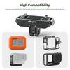 Magnetic Quick Release Mount Compatible with Insta360 Ace Pro/Ace/X3/ONE X2 Action Camera Foldable Metal Holder 1/4 Screw and 2-Prong Changeable Interface Conversion Adapter (Type2)