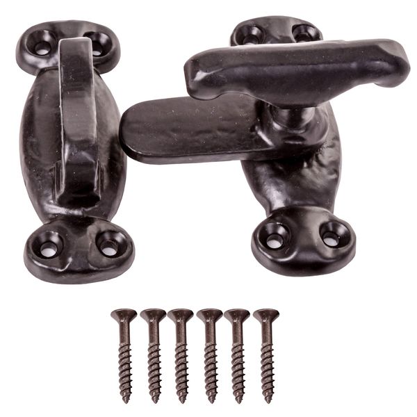 Black Latch Fastener | Cabinet Catch