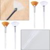 Facial Mask Brushes, 2 Pcs Fan Mask Brush, Soft Facial Mask Applicator, Makeup Brushes, for Cosmetic Tools for Girls Ladies