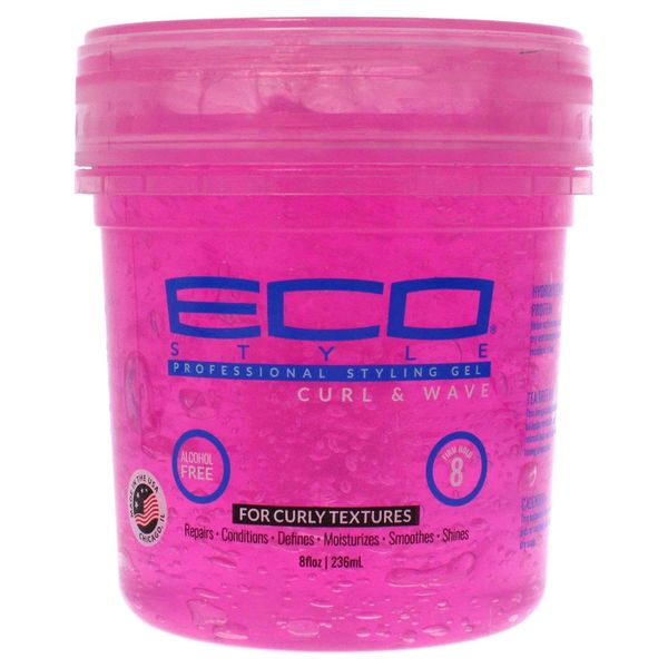 Eco Styler Curl & Wave Styling Gel Pink 8oz