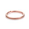 14ct Rose Gold 8mm Helix Hoop Ring Piercing