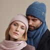 Roeckl Women's Essentials Umschlagmuetze Beanie, Dunkelrot,