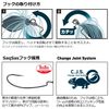 DAIWA STEEZ Flex Jig Joint Jig 0.2 oz (5 g) Spawn Shrimp