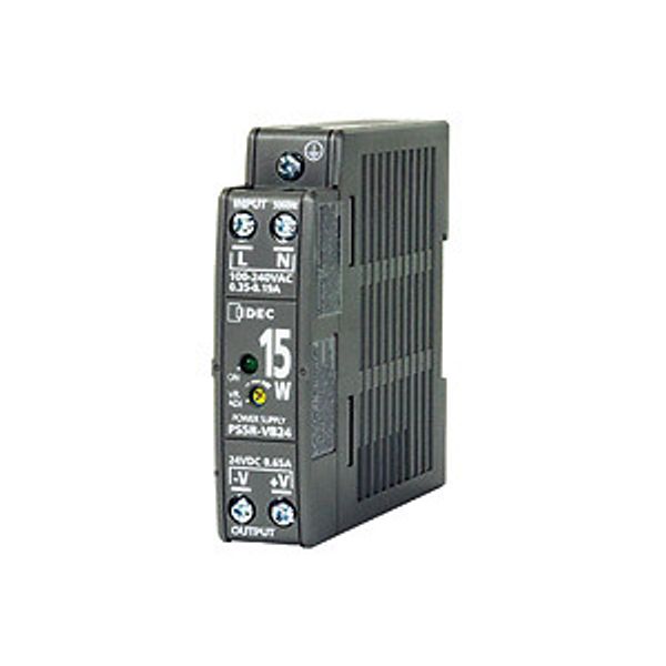 PS5R-VB24, Idec, 24Vdc Power Supply 85-264Vac Input, 24Vdc Output 15W, 0.65A