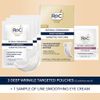 RoC Retinol Correxion Deep Wrinkle Non-Invasive Targeted Patches with Hyaluronic Acid + Firming Peptides for Forehead and Between Eyes 11 Lines, Crow’s Feet and Laugh Lines