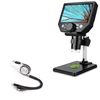 BoxWave Cable Compatible with PalliPartners LCD Digital Microscope (5.5 in) - AllCharge miniSync, Retractable, Portable USB Cable - Jet Black