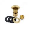 Kitchen Sink Strainer Bright Brass Overflow Basket Renovators Supply
