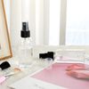 30 Pack 2oz Mini Clear Spray Bottles with Pump Spray Cap for Essential Oils