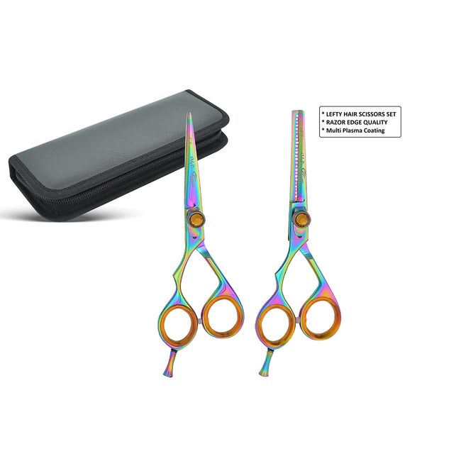 Hairdressing Scissors Set 5.5 Hair Cutting Scissors & Thinning