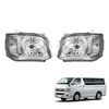 Hiace 200 Series 3 Headlight with Auto Levelizer Halogen Clear Headlamp Ver,1A