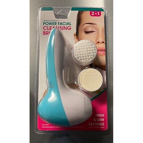 Power Facial Cleansing Brush 2 in 1