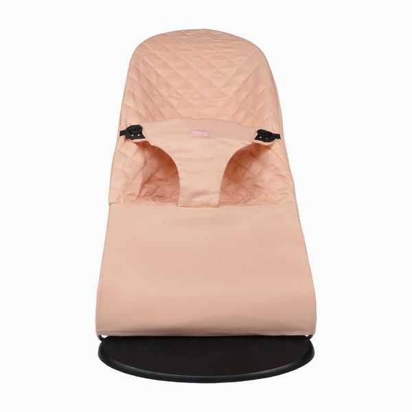 Cover Belltop compatible with Babyjörn bouncer: Balance, Soft & Bliss. Baby's seat for baby bouncer. Cover hammock: ergonomic fit. Hypoallergenic poly cotton. Fabric seat bouncer - Pink