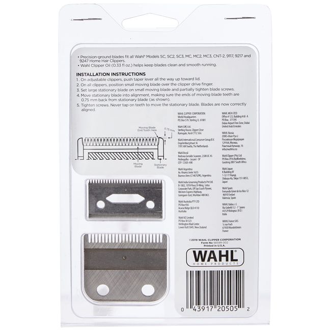 Wahl Hair Clipper Oil, .33 Fl Oz