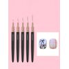 Nail Art Brushes (Black)