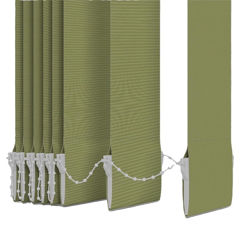 MADE TO MEASURE VERTICAL BLIND REPLACEMENT SLATS LOUVRES by Homesmart ...