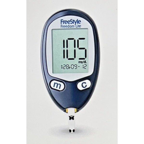 NEW FREESTYLE FREEDOM LITE BLOOD GLUCOSE METER ( NO BOX )