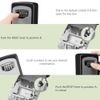 4 Digit Combination Lock Box Wall Mount Security Safe XL Large 6 Key Waterproof