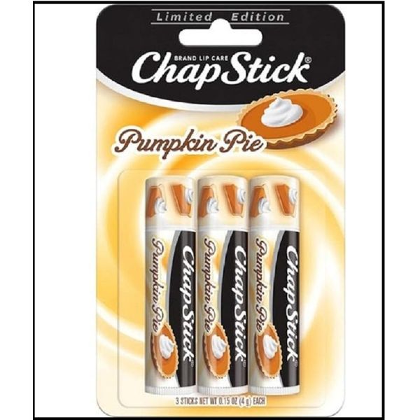 3-Pack Chapstick Limited Edition, Pumpkin Pie Flavor*