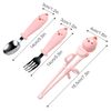 Training Chopsticks Set for Kids and Beginners,Chopstick Spoon Fork and Case ...