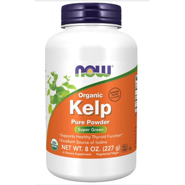 Now Foods Organic Kelp Powder, 8 oz.