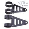 ANCLLO 2pcs Motorcycle Headlight Mount Brackets for Cafe Racers Fork 41-43mm