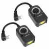 DEWENWILS Outdoor Plug in Countdown Timer Switch Light Sensor Outlet 2 Pack 