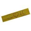 Peace Love Softball Rhinestone Stretch Headband (Yellow)