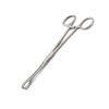 OdontoMed2011® Sponge Holding Forceps 8" Straight Serrated Body Piercing Forceps Clamp Self-Locking