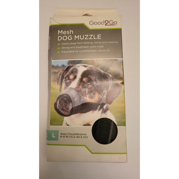 Good2Go Mesh Dog Muzzle (open box)