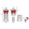 4PCS Terminal Socket High Quality Solder Free Speaker Amplifier Binding Post Terminal Banana Plug Socket