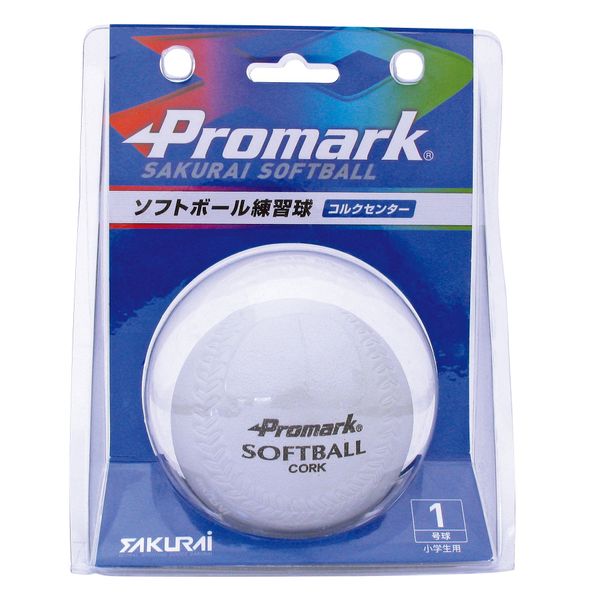 Pro Mark SB-801N WH Softball Practice Ball No. 1