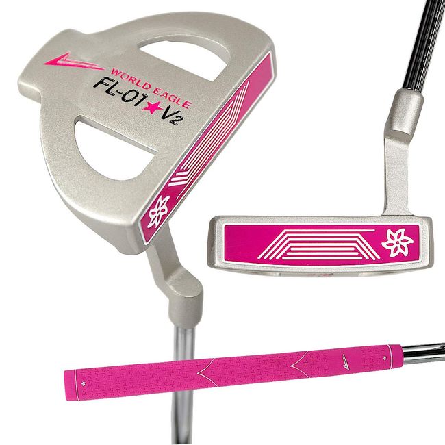 WORLD EAGLE FL-01V2 B/Berry Putter Ladies Right