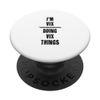 I'm VIX - Doing VIX Things | Funny - First Name - PopSockets Swappable PopGrip