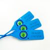 Blue 380mm Plastic Security Seals. High Strength Numbered Tags Pull Ties Anti-Tamper (500)