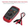 Digital Capacitance Meter Multimeter Professional Capacitor Tester 0.1pF - 20000uF with LCD Backlight and Safety Jacket Max 1999 Display