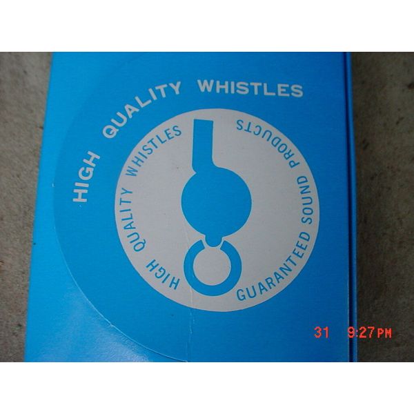 One  Dozen  High  Quality  Plastic  Sports  Referee  Whistles