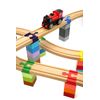 missing piece - Duplo Wooden Railway Adapters (Pack of 12) (Rainbow)