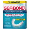Sea Bond Secure Denture Adhesive Seals, Original Lowers, 30 Count