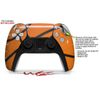 WraptorSkinz Skin Wrap compatible with Sony PS5 DualSense Controller Basketball (CONTROLLER NOT INCLUDED)