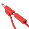 kenable Stackable Banana Plug Test Lead or Speaker HI FI Cable 1m Red [1 metres]