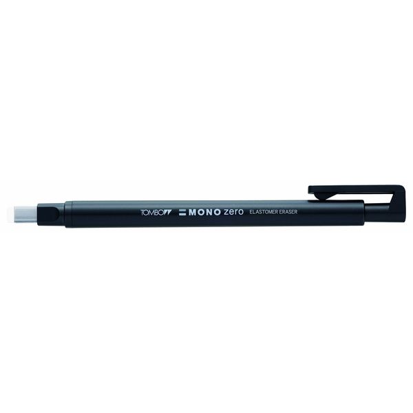 Tombow Mono Eraser Set Includes Zero Rectangle Tip Eraser - Black/ Eraser Refills (Pack of 2)