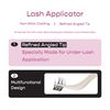 i-ENVY Cluster Palette Lash Applicator, Non-Stick Coating, Multifunctional Angled Tip for Precision Under-Lash Application, Ergonomic Designed Grip