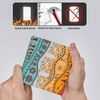 African Ethno Double Light Switch Cover Plates Decor 2 Gang Wall Plate Double Toggle Lightswitch Cover